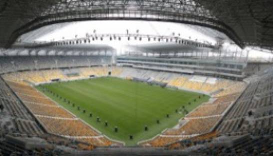 Фотогалерея: За неделю до открытия. Арена Львов в октябре