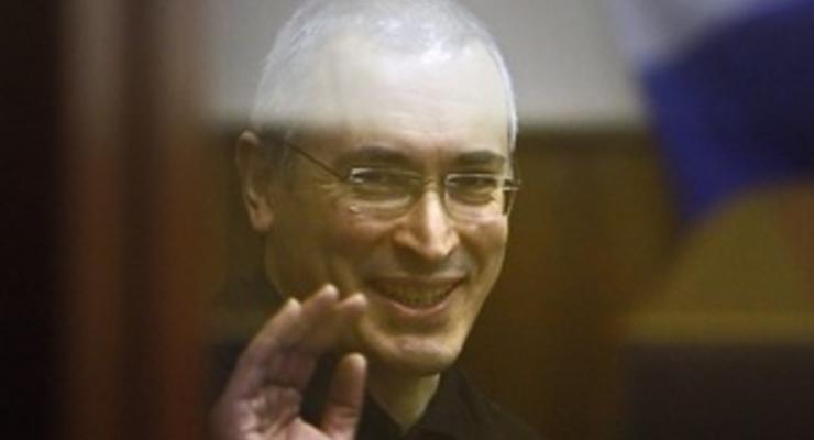 В Киеве состоялся пикет в защиту Ходорковского