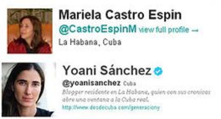 Дочь Кастро схлестнулась с правозащитницей в Twitter