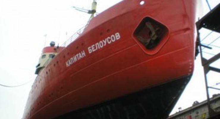 В Мариуполе завершен ремонт единственного в стране ледокола