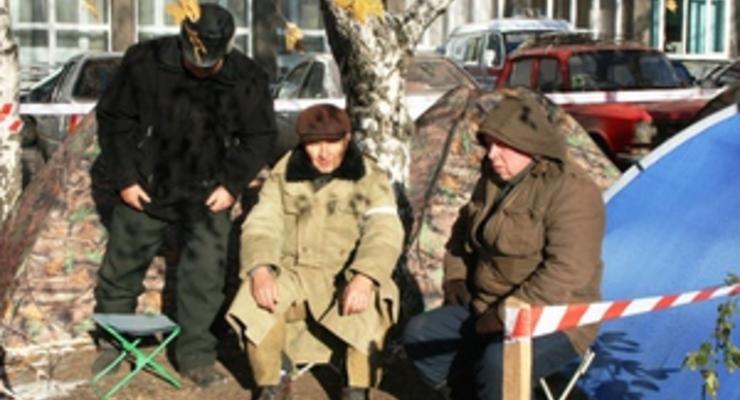 Мэр Донецка заявил, что силового разгона акции чернобыльцев не будет