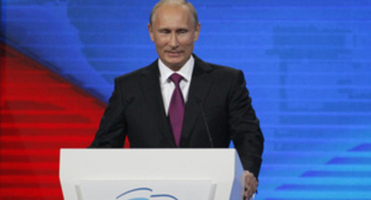 Съезд ЕР: Путин согласился баллотироваться в президенты России
