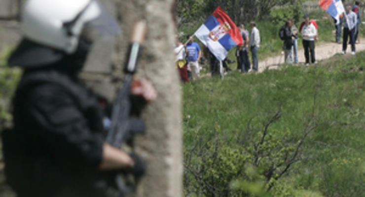 10 косовских сербов и два бойца KFOR пострадали в результате столкновения