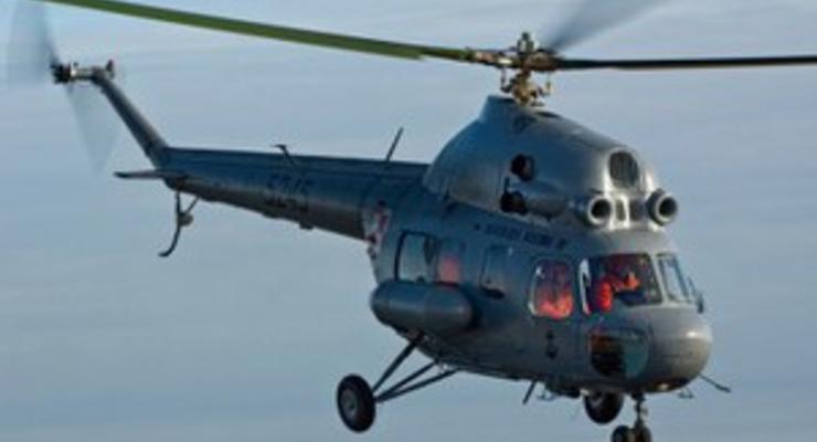 В Сумской области упал вертолет: погиб человек