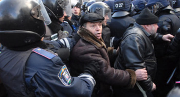 КУПР: Беркут получил приказ во время футбольного матча разогнать чернобыльцев под Кабмином