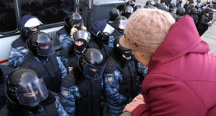 Милиция опровергла информацию о намерениях разогнать голодающих в Киеве чернобыльцев