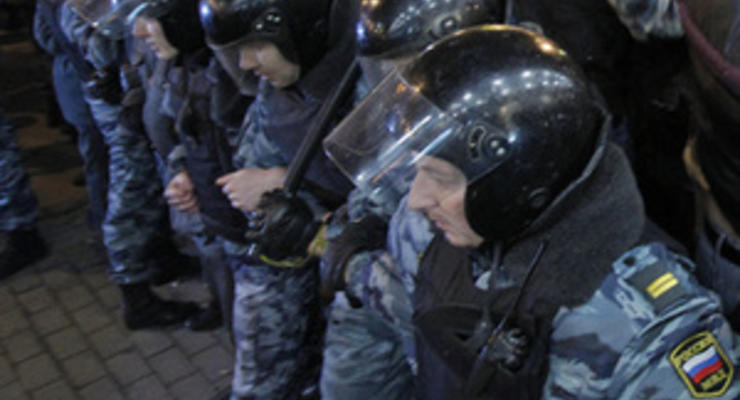 В Хабаровске полиция задержала участников митинга через десять минут после его начала