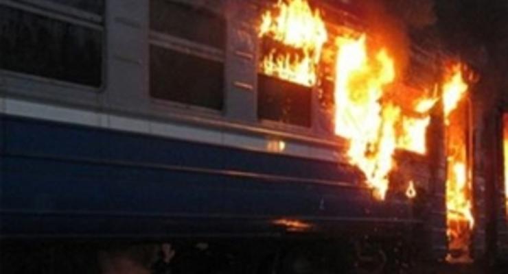В Волынской области горел дизельный пассажирский поезд
