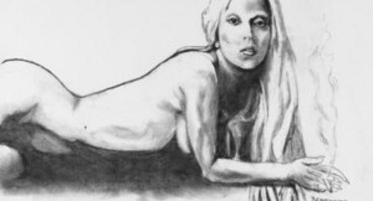 Рисунок обнаженной Lady GaGa выставят на аукцион