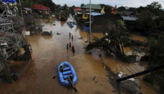 Число жертв шторма Ваши на Филиппинах возросло до 539 человек