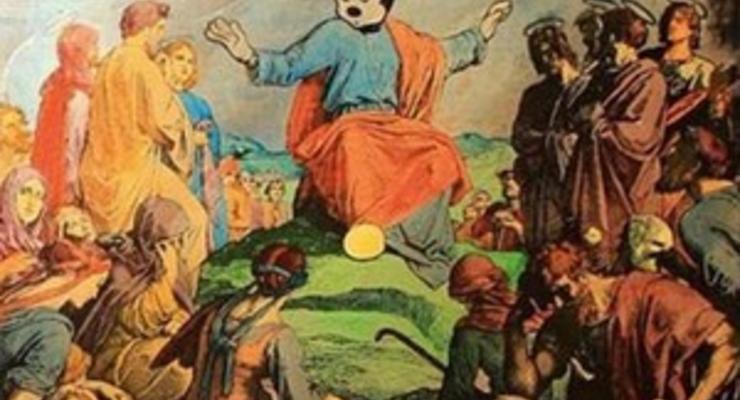 В России картину с Микки Маусом в образе Иисуса вновь признали экстремистской