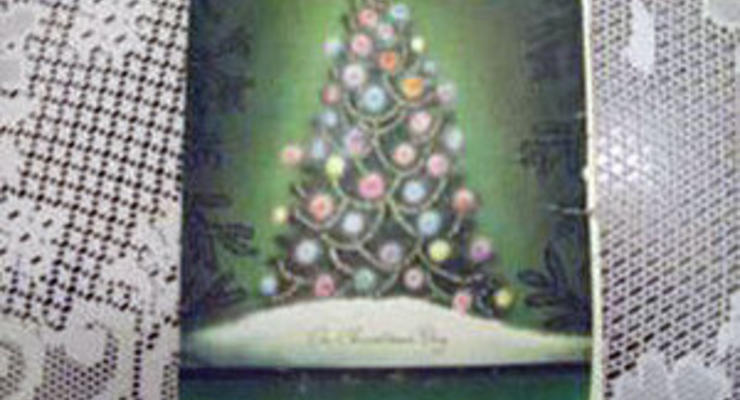 В США рождественская открытка переходила от адресата к адресату  61 год
