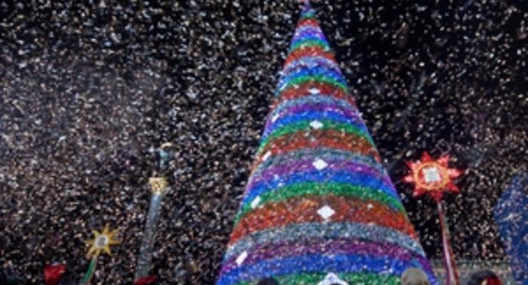В новогоднюю ночь на Майдане Незалежности обещают фееричную шоу-программу