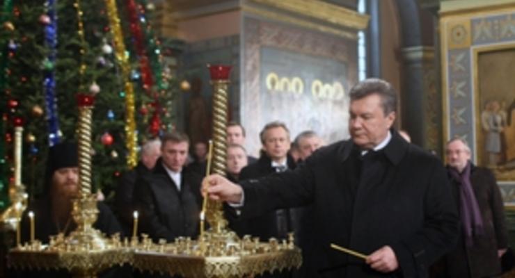 СМИ сообщают, что Янукович отпразднует Рождество в Тернопольской области