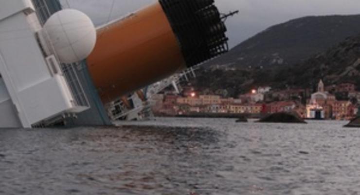 У берегов Италии начинается операция по предотвращению разлива топлива с Concordia