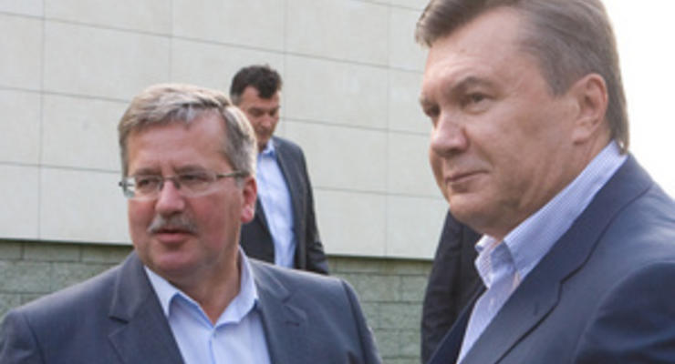 Янукович в Давосе встречается с президентом Польши