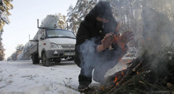 Фотогалерея: Утепляйся кто может. В Украину пришли рекордные холода