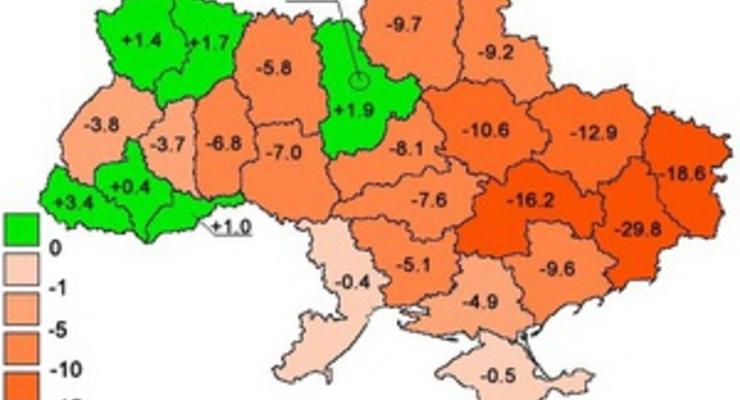 Госкомстат: Население Украины в 2011 году сократилось на 145 тысяч человек
