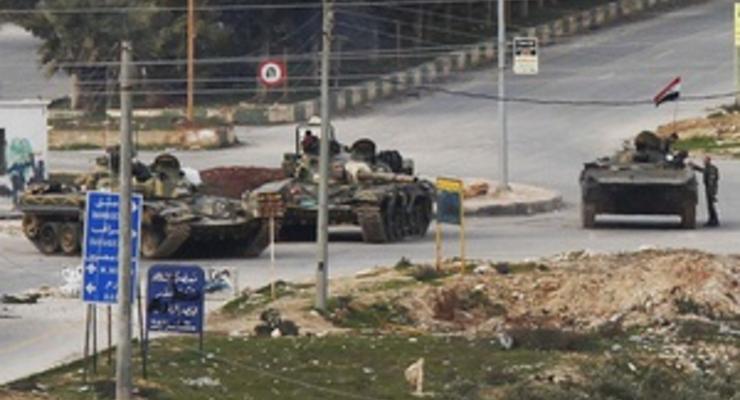 В оплот сирийских повстанцев вошли танки
