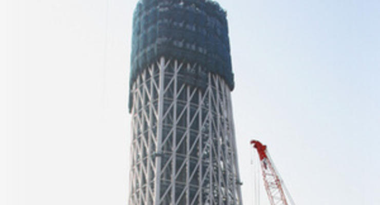 В Японии завершилось строительство самой высокой в мире телебашни
