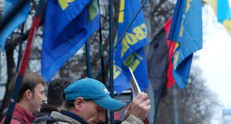 ВО Свобода заявляет о преследовании членов партии в Черкасской области