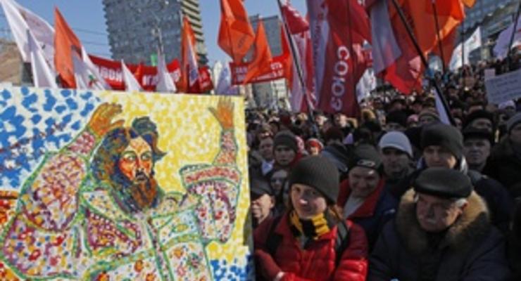На митинге в Москве оппозиционеры призвали собрать сто тысяч подписей в защиту политзаключенных
