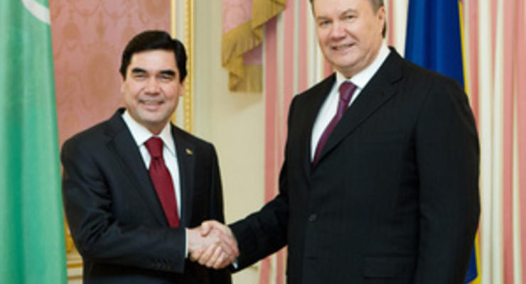 В Украину прибыл президент Туркменистана
