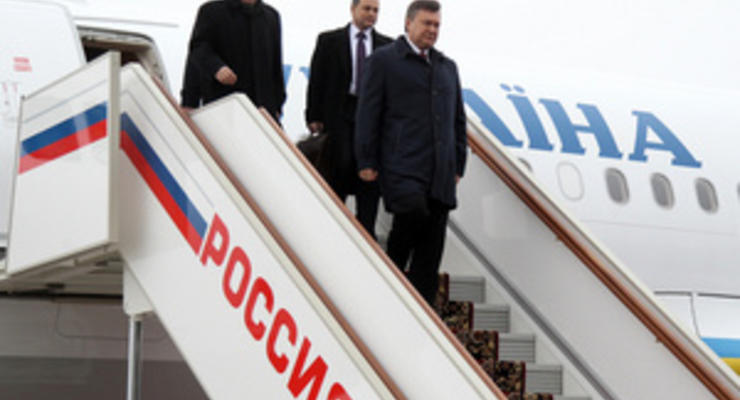 На следующей неделе Янукович посетит Москву