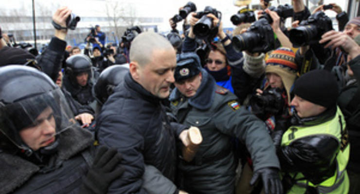 Московская полиция отпустила задержанных у Останкино демонстрантов