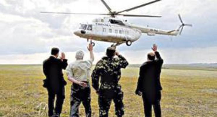 УП: За перевозку Януковича вертолетом оффшорной компании уплачено из госбюджета 3,5 млн грн