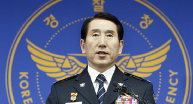 Глава полиции Южной Кореи ушел из-за промаха подчиненных
