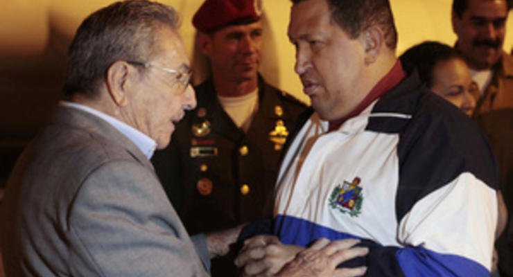 Чавес завершил лечение на Кубе и вернулся в Венесуэлу