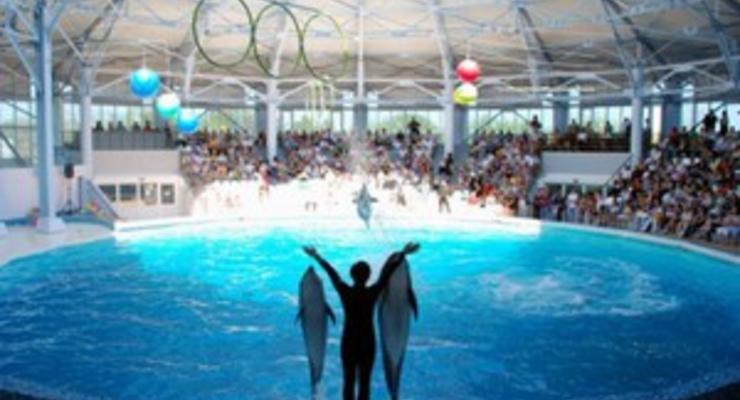 В Евпатории открылся крупнейший в Украине дельфинарий