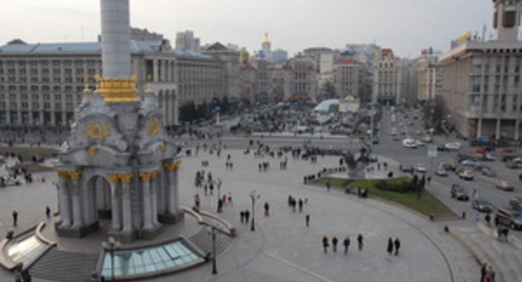 Бетонные урны в центре Киева убрали из-за взрывов в Днепропетровске