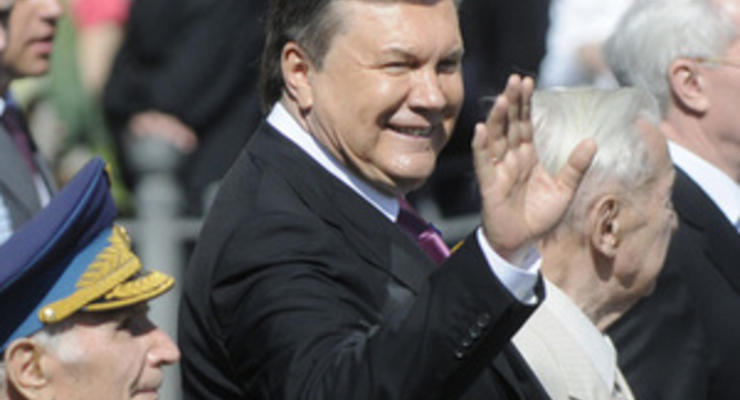 Янукович встретился с ветеранами Второй мировой