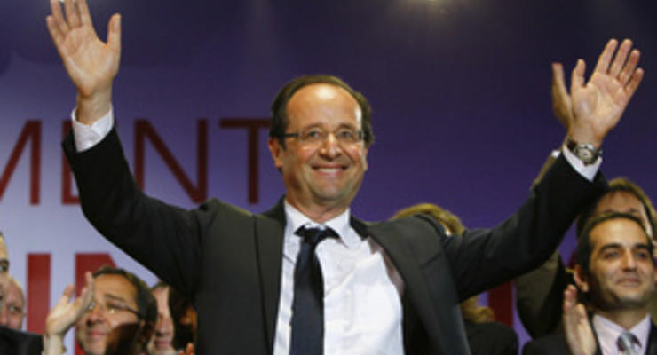 Зарубежные лидеры поздравляют Олланда с победой на выборах президента Франции