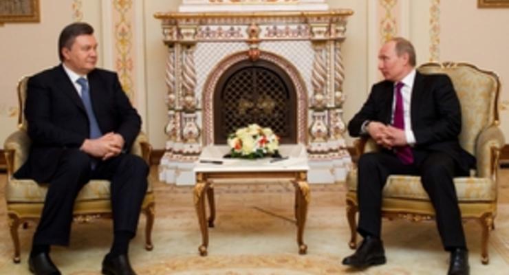 Путин обсудил с Януковичем подготовку неформального саммита СНГ