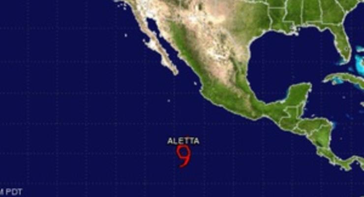 У берегов Мексики сформировался первый в этом году тропический шторм