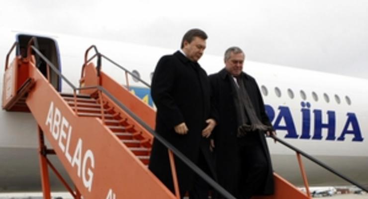 Поездка Януковича в Волынскую область перенесена из-за плохой погоды