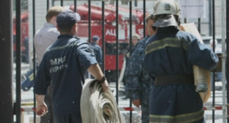 Пожар на складах самого большого киевского секонд-хенда локализовали