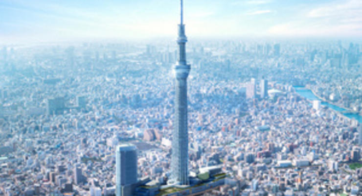 В Токио для посетителей открывается самая высокая телебашня в мире