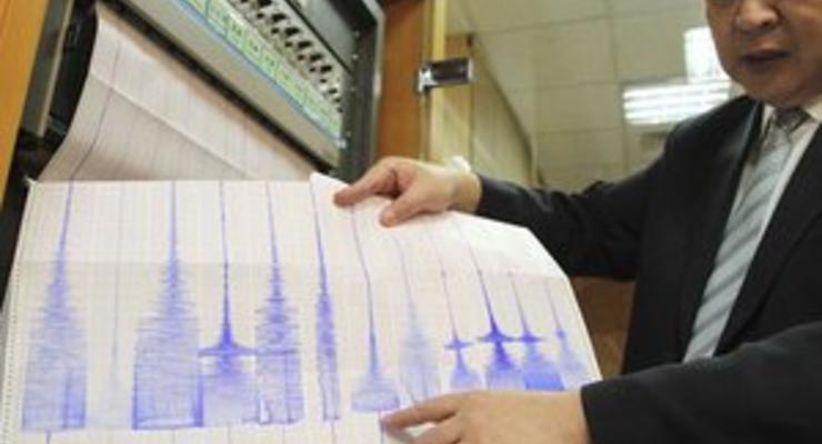 У берегов Японии зафиксировано сильное землетрясение