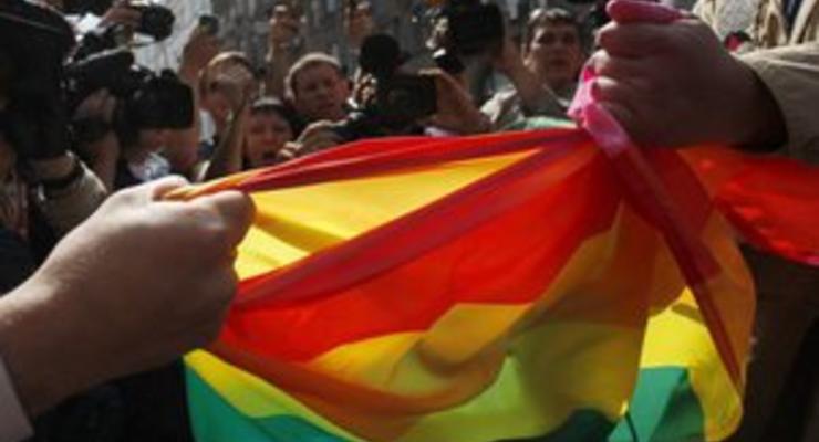 На акциях гей-активистов в Москве задержали 40 человек