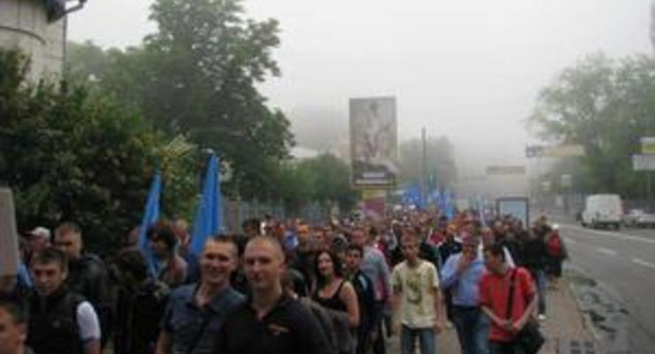 Киевская милиция не нашла палаток Партии регионов возле Рады