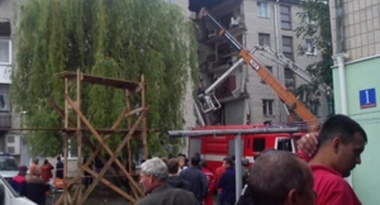 В Луцке обрушился пятиэтажный дом