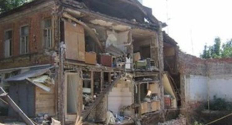 В Донецкой области обрушились два жилых дома