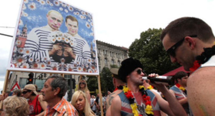 В берлинском гей-параде приняли участие 700 тысяч человек