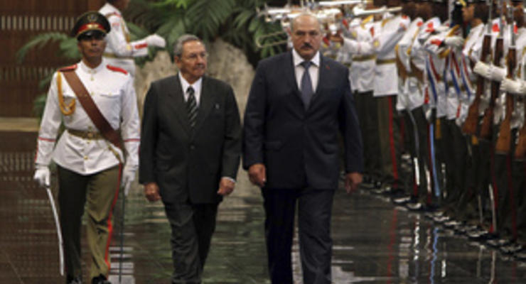 Лукашенко встретился с лидером Кубы