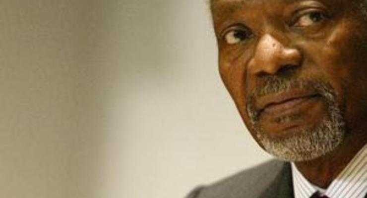Кофи Аннан призывает не делать из него "козла отпущения" из-за ситуации с урегулированием в Сирии