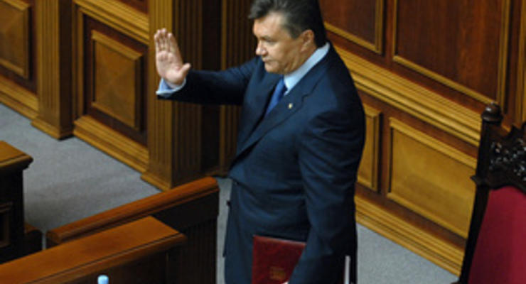 Янукович не будет выступать в Верховной Раде с ежегодным посланием